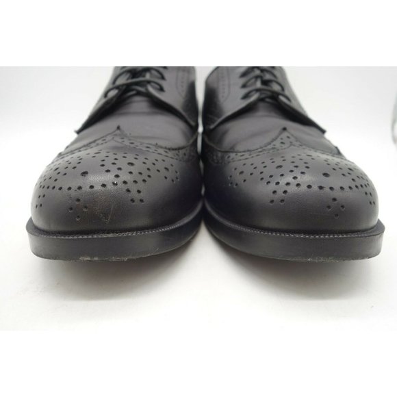 Drew Clayton Black Leather Wingtip Lace Up Dress Oxfords Shoes Men\'s 11 M main image 7
